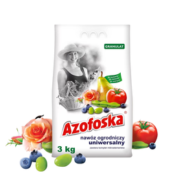 Azofoska – Uniwersalny nawóz granulowany 3kg