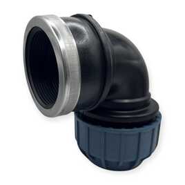Kolano PE 63 x 2,5&quot; GW (PN10)