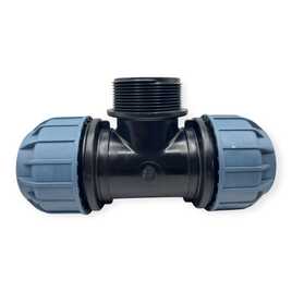 Trójnik PE 40 x 5/4&quot; GZ (PN10)