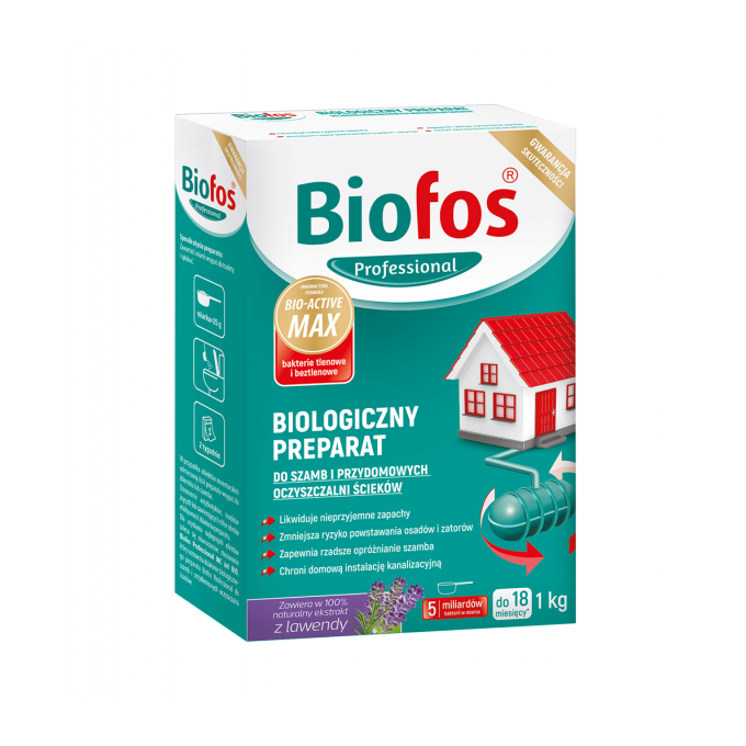 Biofos preparat do szamb i oczyszczalni 1k