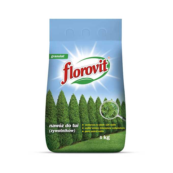 Florovit nawóz do tui (żywotników) 5kg