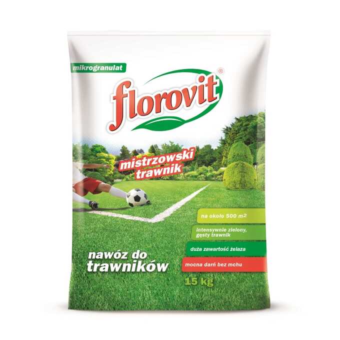 Florovit nawóz do trawników Mistrzowski Trawnik 15kg