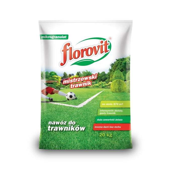 Florovit nawóz do trawników Mistrzowski Trawnik 15kg (1)