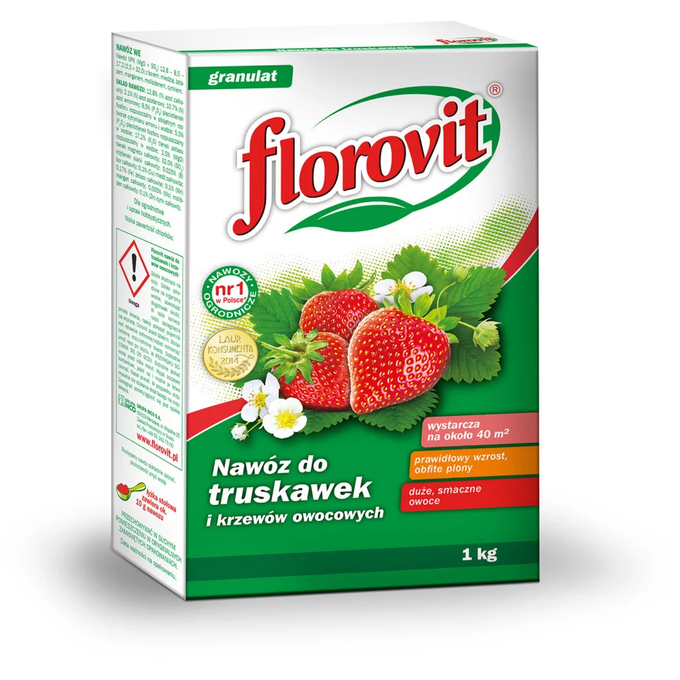 Florovit Nawóz do truskawek i krzewów owocowych 1 kg